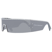 Lozza Gray Metal Sunglasses