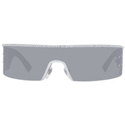 Lozza Gray Metal Sunglasses