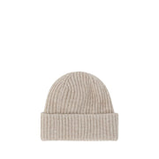 Ganni Brown Wool Beanie