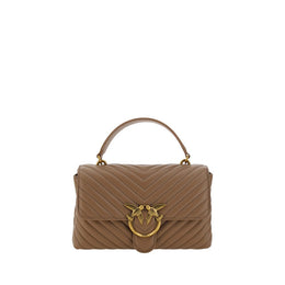 PINKO Brown Calf Leather Bos Taurus Wallet