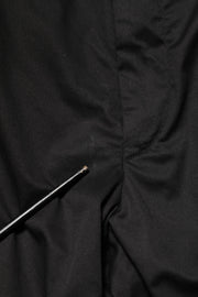 Dolce & Gabbana Black Cotton Tapered Men Formal Trousers Pants