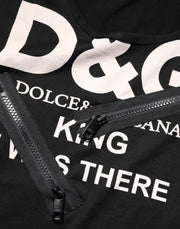 Dolce & Gabbana Black Cotton Sleeveless Tank Top DG Logo Men T-shirt