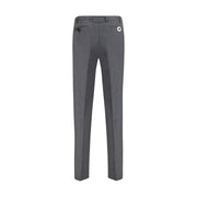 Germano Gray Fleece Wool Dress Pants