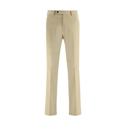 Germano Beige Cotton Chino Pants