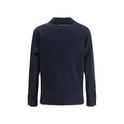 ZEGNA Blue Cashmere Coat