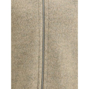 Jil Sander Beige Wool Coat