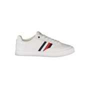 Tommy Hilfiger White Polyester Sneaker