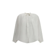 Forte_Forte White Cotton Blouse