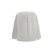 Forte_Forte White Cotton Blouse