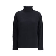 Allude Black Cashmere Cashmere Sweater