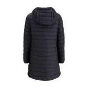 Parajumpers Black Nylon Coat