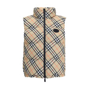 Burberry Multicolor Polyester Sleveless Jacket