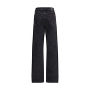 Saint Laurent Black Cotton Slim Fit Jeans