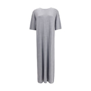 Khaite Gray Wool Casual Dress