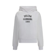 Dolce & Gabbana White Cotton Sweatshirt