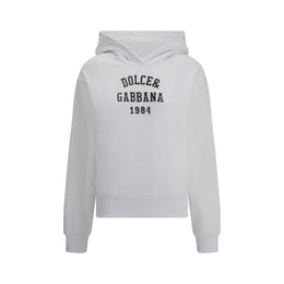Dolce & Gabbana White Cotton Sweatshirt