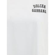 Dolce & Gabbana White Cotton T-Shirt