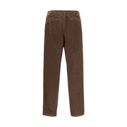 Dolce & Gabbana Brown Cotton Casual Pants