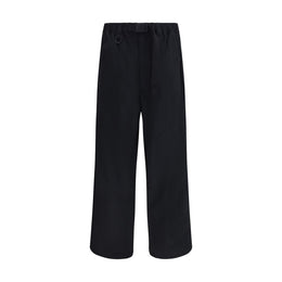 Y-3 Black Nylon Casual Pants