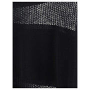 Fabiana Filippi Black Fleece Wool Cashmere Sweater