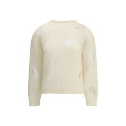 Fabiana Filippi Cream Mohair Sweatshirt