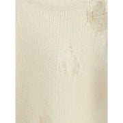 Fabiana Filippi Cream Mohair Sweatshirt