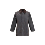 Barbour Black Cotton Coat