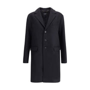 Dsquared² Black Wool Coat