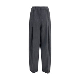 The Latest Gray Polyester Casual Pants