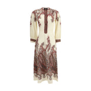 Etro Multicolor Polyester Casual Dress