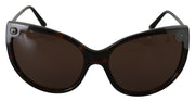 Dolce & Gabbana DG4337 Dark Havana Cat Eye Women Eyewear Sunglasses