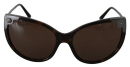 Dolce & Gabbana DG4337 Dark Havana Cat Eye Women Eyewear Sunglasses