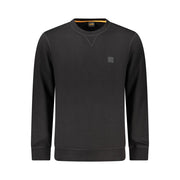 Hugo Boss Black Cotton Sweatshirt