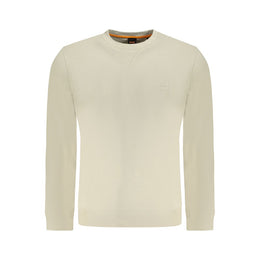 Hugo Boss Beige Cotton Sweatshirt