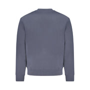 Hugo Boss Blue Cotton Men Sweater