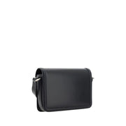 Saint Laurent Black Calf Leather Bos Taurus Shoulder Bag