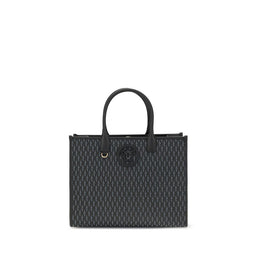 Versace Black Cotton Handbag
