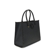 Versace Black Cotton Handbag