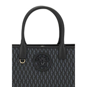 Versace Black Cotton Handbag