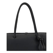 Jacquemus Black Calf Leather Bos Taurus Handbag