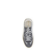 Axel Arigato Gray Leather Low Top Sneakers