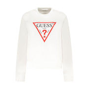 Guess Jeans White Cotton Women Sweater