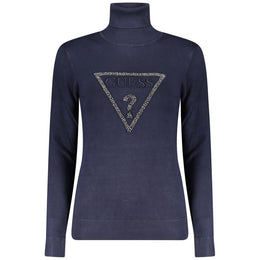 Guess Jeans Blue Viscose Women Sweater