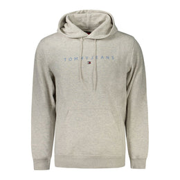 Tommy Hilfiger Gray Cotton Sweatshirt