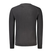Tommy Hilfiger Black Cotton Men Sweater
