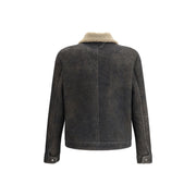 Salvatore Santoro Gray Lamb Ovis Aries Aries Coat