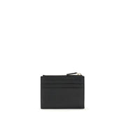 Valentino Garavani Black Calf Leather Bos Taurus Wallet