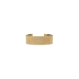 Jil Sander Gold Brass Bracelet