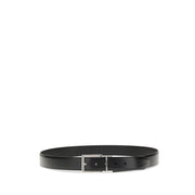 Dsquared² Black Calf Leather Bos Taurus Regular Belt