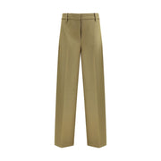 True Royal Green Polyester Dress Pants